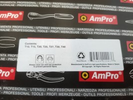 Ampro T22903 Torx schroevendraaier set (4)